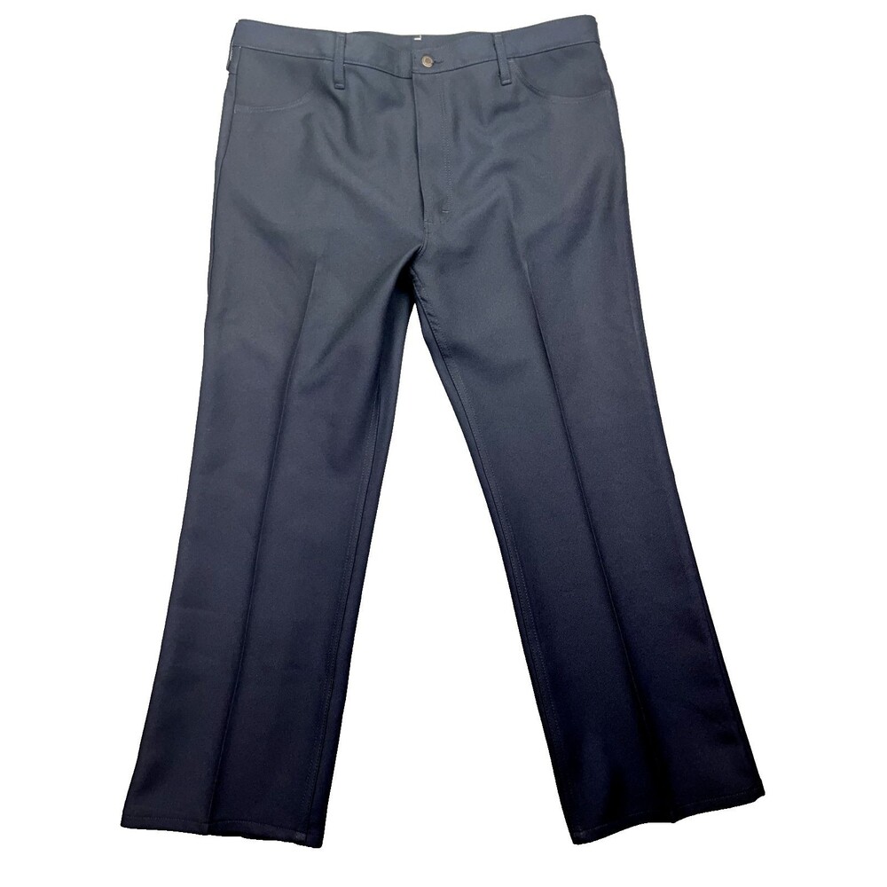 WRANGLER Wrancher Boot Jeans Mens Tag Sz 42x30 Navy Blue‎ Regular Fit 82NV